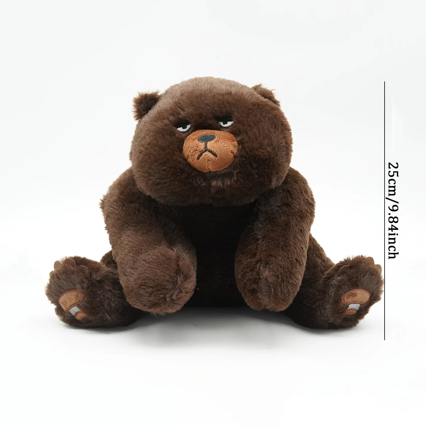 Peluche kawaii de castor, suave y esponjoso de pelicula animacion