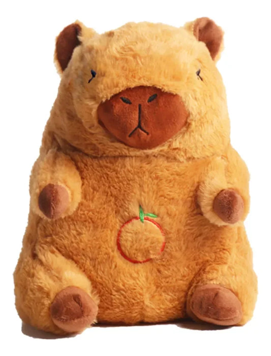 🦫 Peluche biónico de capibara para niños, suave y realista. Ideal para abrazar, brindar calma y convertirse en el compañero perfecto. Regalo creativo y reconfortante.