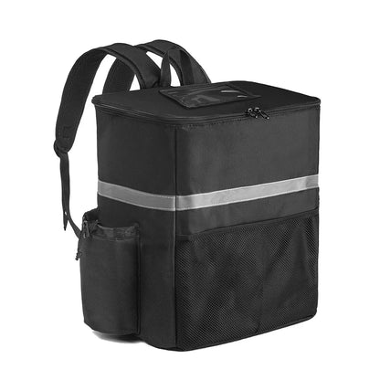 Mochila térmica para delivery, 30L de capacidad, perfecta para llevar comida o compras y mantenerlas calientes o frías. Ideal para riders y repartidores.