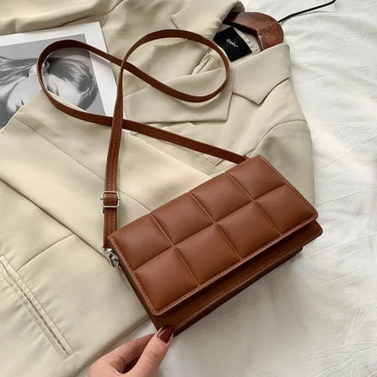 👜 Bolso de hombro pequeño para mujer, en piel PU con diseño clásico y elegante. Estilo crossbody versátil, ideal para uso diario y moda de marca.
