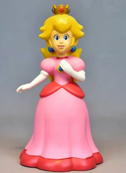 Figura Mario Bros Grande PVC 17–38 cm - Coleccionable de la serie Mario en tamaño grande (17–38 cm). Figura de PVC estilo anime, ideal como juguete, modelo decorativo o regalo de cumpleaños para fans.