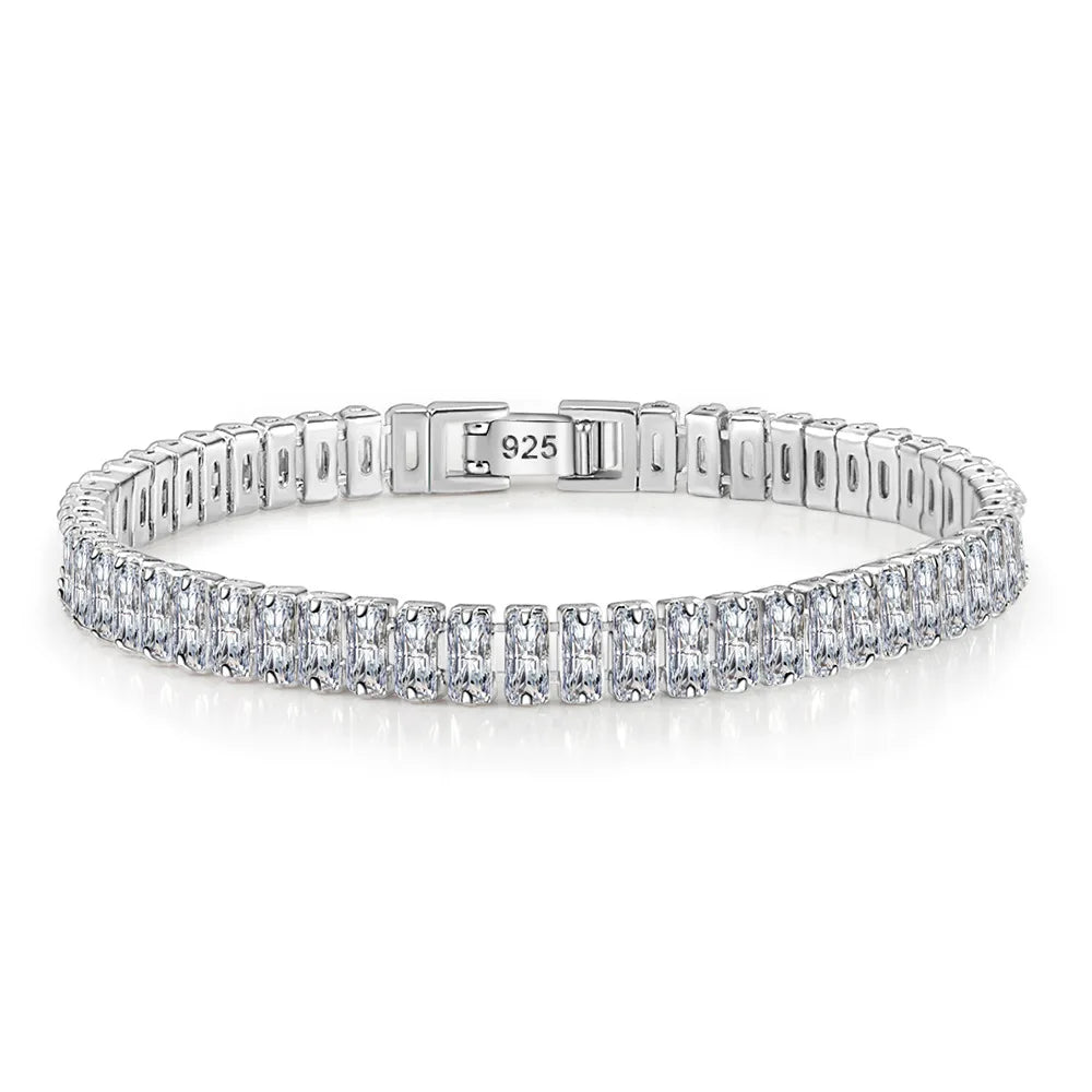 💎 Pulsera Andara Plata 925 con Cristales de colores