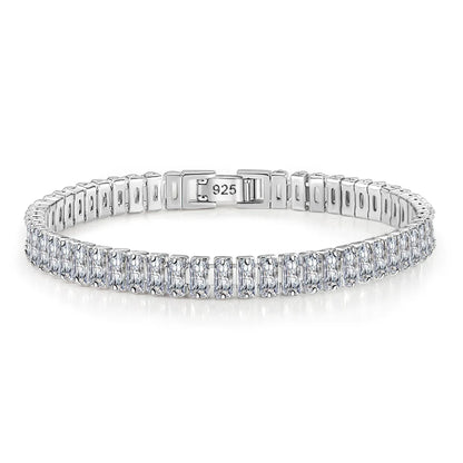 💎 Pulsera Andara Plata 925 con Cristales de colores