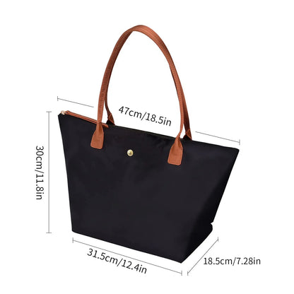 Bolsa de hombro estilo francés, de gran capacidad, piel suave, diseño elegante y versátil. Perfecta como tote o handbag para uso diario. ¡Comodidad y sofisticación en un solo accesorio!