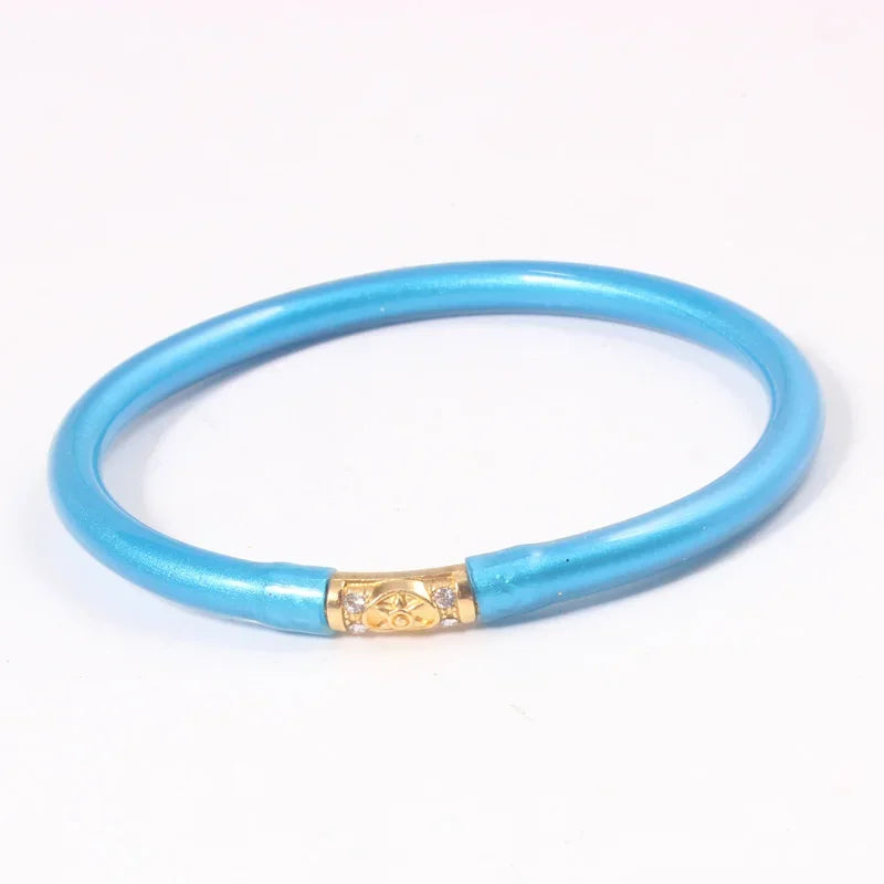 Brazalete Budista Impermeable Glitter