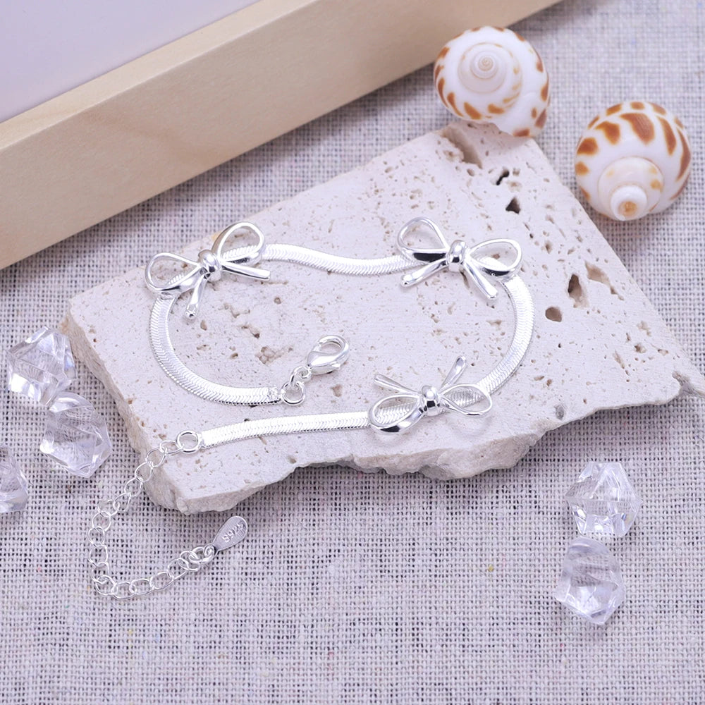 ✨Pulsera punk de plata 925 con cuentas geométricas e inscripción “Peace of Mind”. Diseño irregular y ajustable, ideal para mujer o niña. Joyería de moda perfecta como regalo especial.