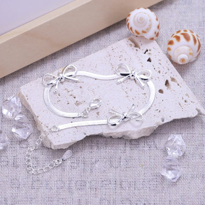 ✨Pulsera punk de plata 925 con cuentas geométricas e inscripción “Peace of Mind”. Diseño irregular y ajustable, ideal para mujer o niña. Joyería de moda perfecta como regalo especial.