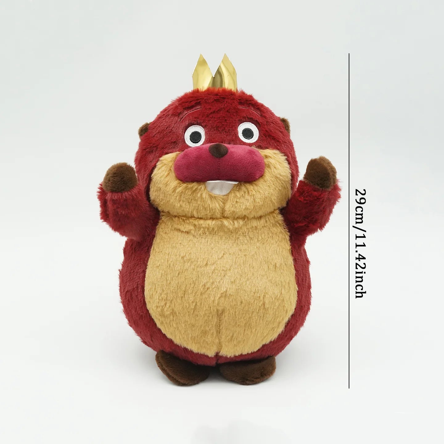 Peluche kawaii de castor, suave y esponjoso de pelicula animacion