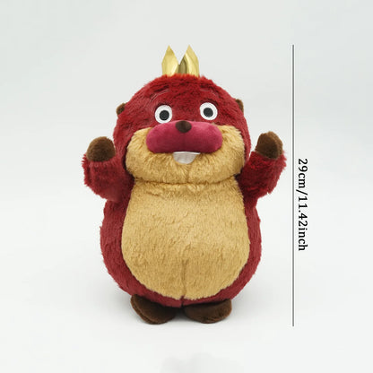 Peluche kawaii de castor, suave y esponjoso de pelicula animacion