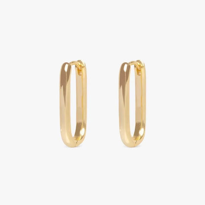 ✨ Aretes Aro Cuadrado Acero Inoxidable