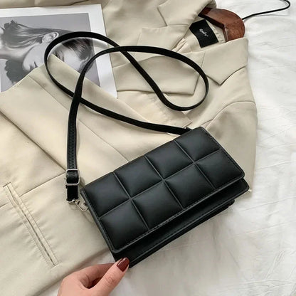 👜 Bolso de hombro pequeño para mujer, en piel PU con diseño clásico y elegante. Estilo crossbody versátil, ideal para uso diario y moda de marca.