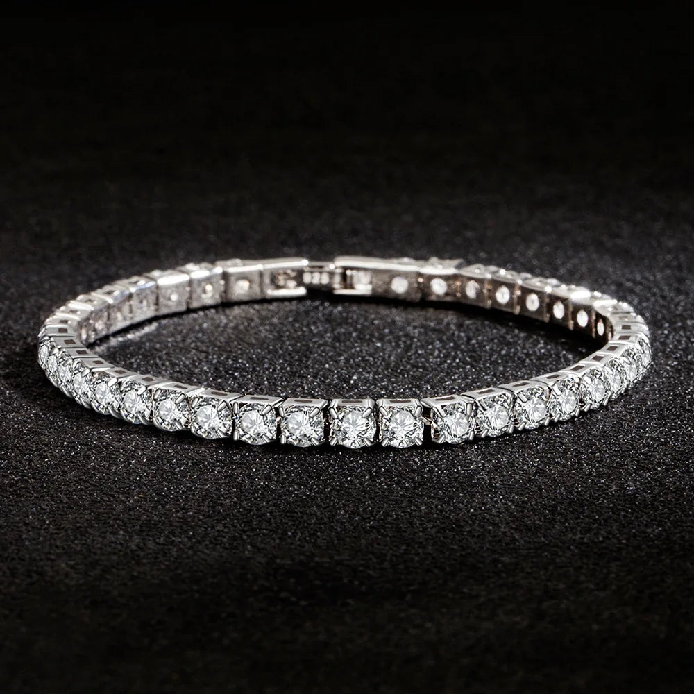 💎 Pulsera Andara Plata 925 con Cristales de colores