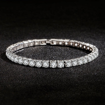 💎 Pulsera Andara Plata 925 con Cristales de colores