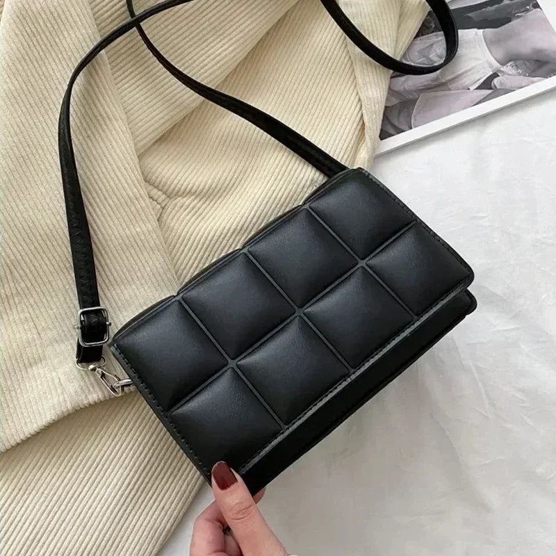 👜 Bolso de hombro pequeño para mujer, en piel PU con diseño clásico y elegante. Estilo crossbody versátil, ideal para uso diario y moda de marca.