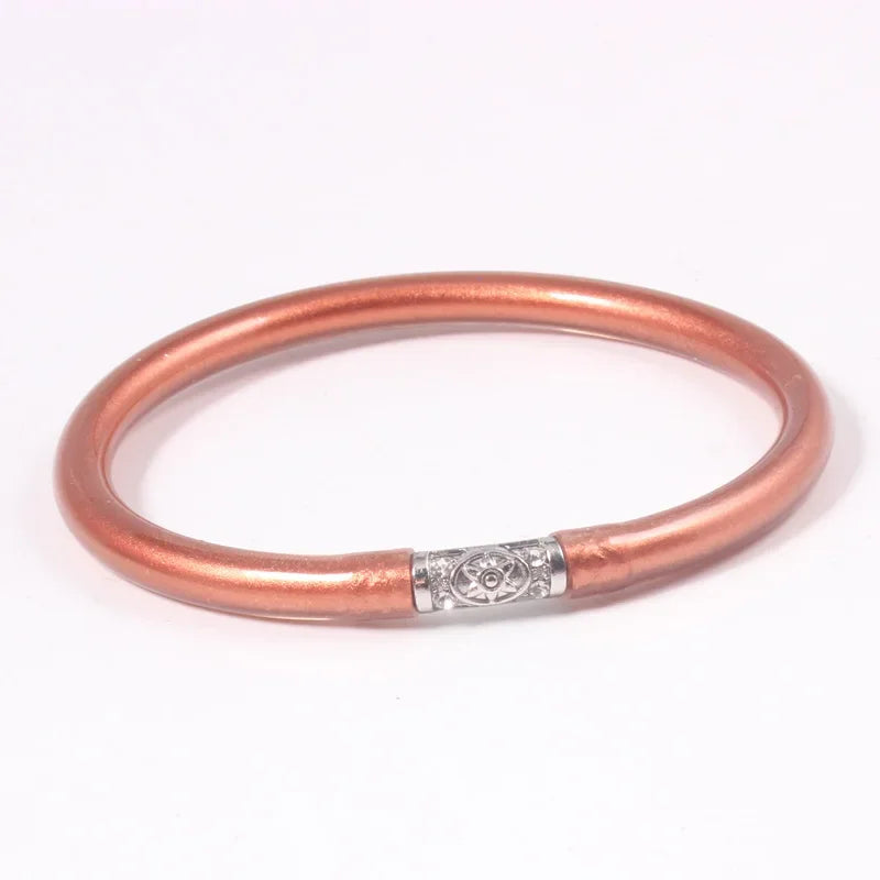 Brazalete Budista Impermeable Glitter