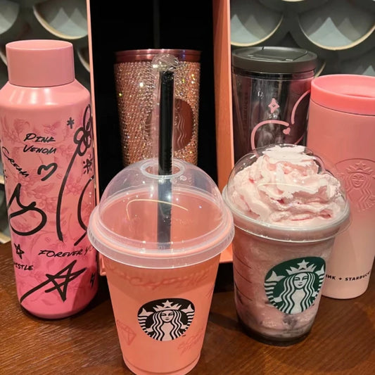 🌟 Tumbler Blackpink x Starbucks Inoxidable para cafe o bebidas favoritas