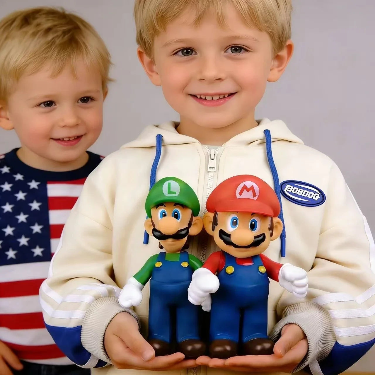 Figura Mario Bros Grande PVC 17–38 cm - Coleccionable de la serie Mario en tamaño grande (17–38 cm). Figura de PVC estilo anime, ideal como juguete, modelo decorativo o regalo de cumpleaños para fans.