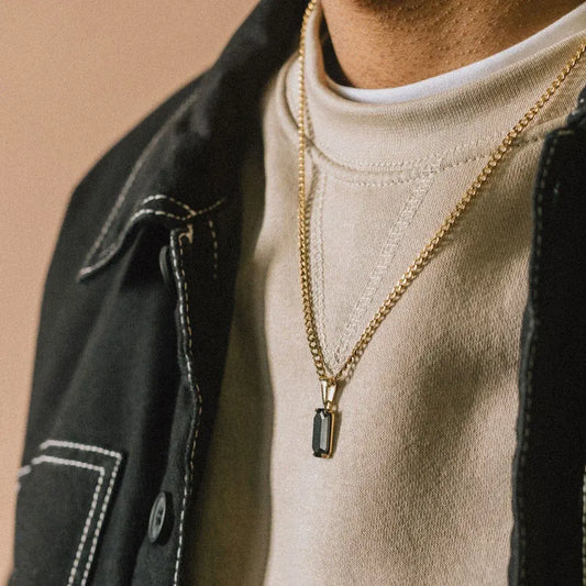 collar unisex con piedras, cuarzos, etc