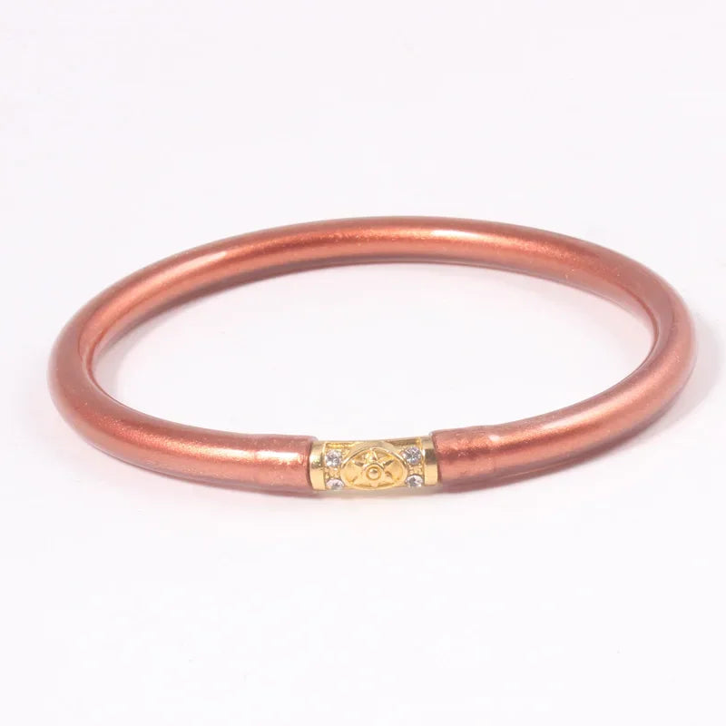 Brazalete Budista Impermeable Glitter