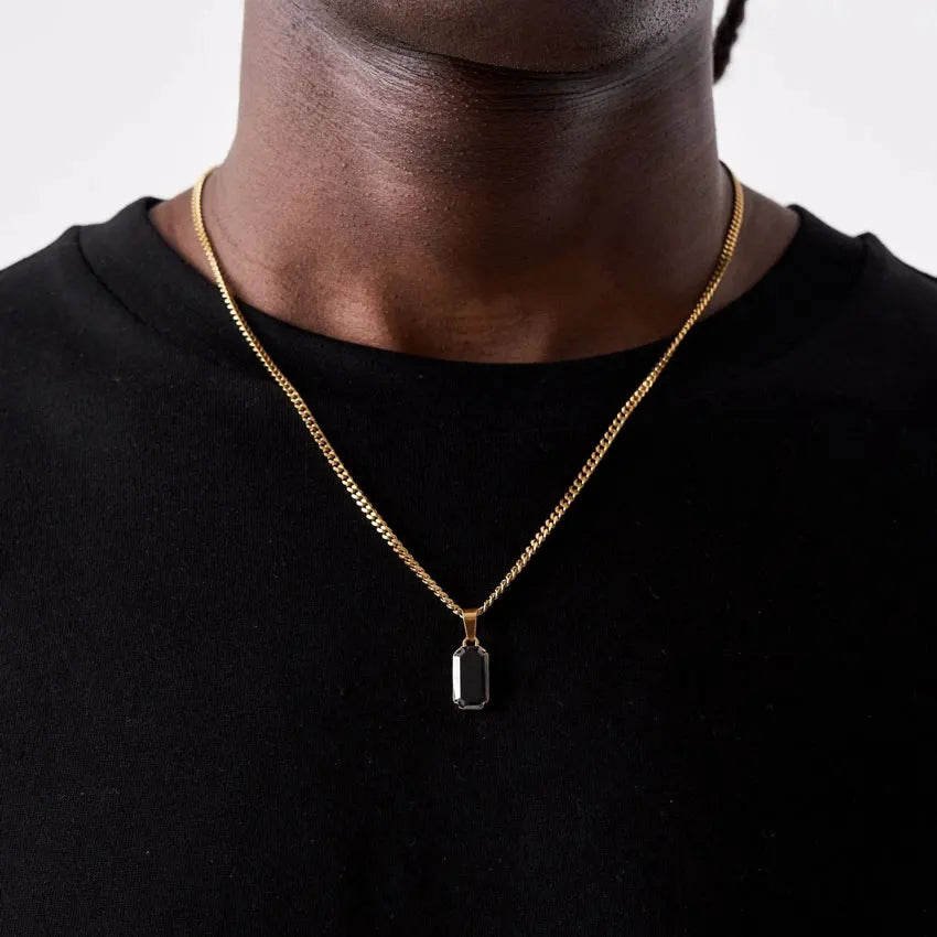 collar unisex con piedras, cuarzos, etc
