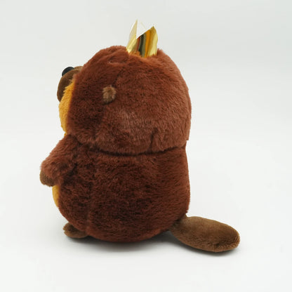 Peluche kawaii de castor, suave y esponjoso de pelicula animacion