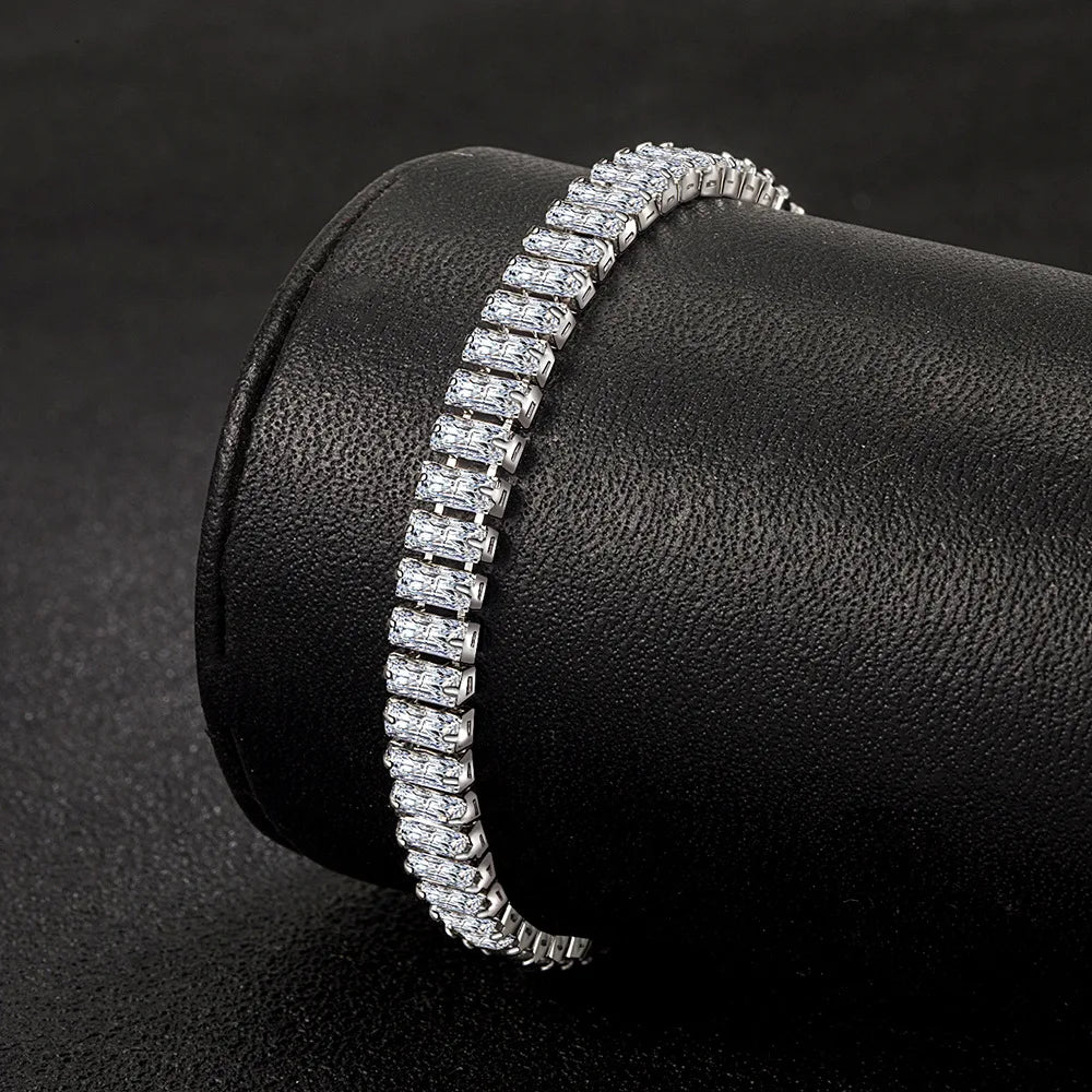 💎 Pulsera Andara Plata 925 con Cristales de colores